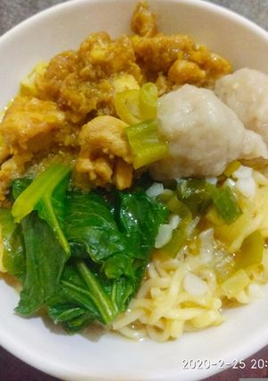 Foto resep Mie Ayam mak Danish
