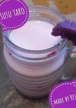 Foto resep Susu taro (susu Ubi Ungu)