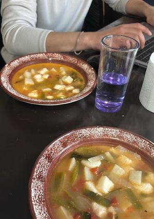 Una foto de Caldo de Queso