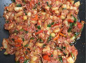 Foto resep Tumis kentang kornet