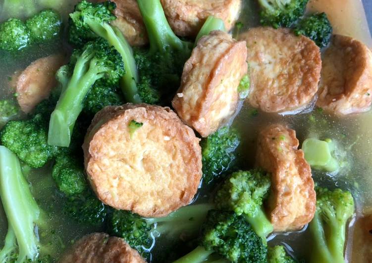 Resep Tumis Brokoli Tahu Jepang yang Bisa Manjain Lidah