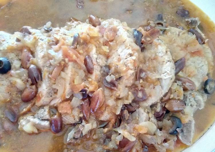 Lombo de porco com amendoim - Tudogosreceitas