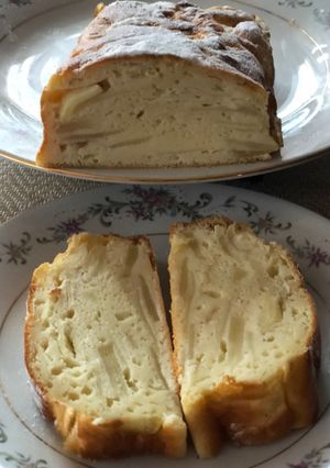 O poză a rețetei Gâteau invisible aux pommes - Prăjitură invizibilă cu mere.