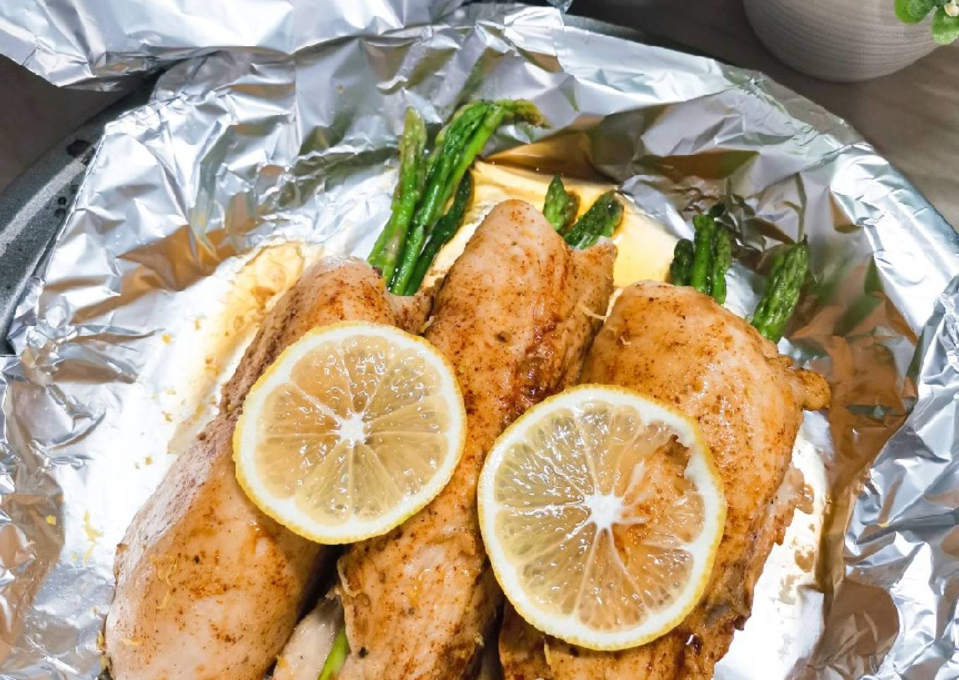 Asparagus Stuffed Chicken