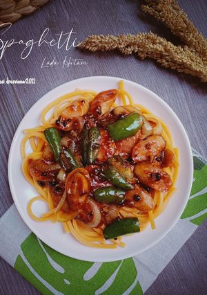 Foto resep Spaghetti Lada Hitam