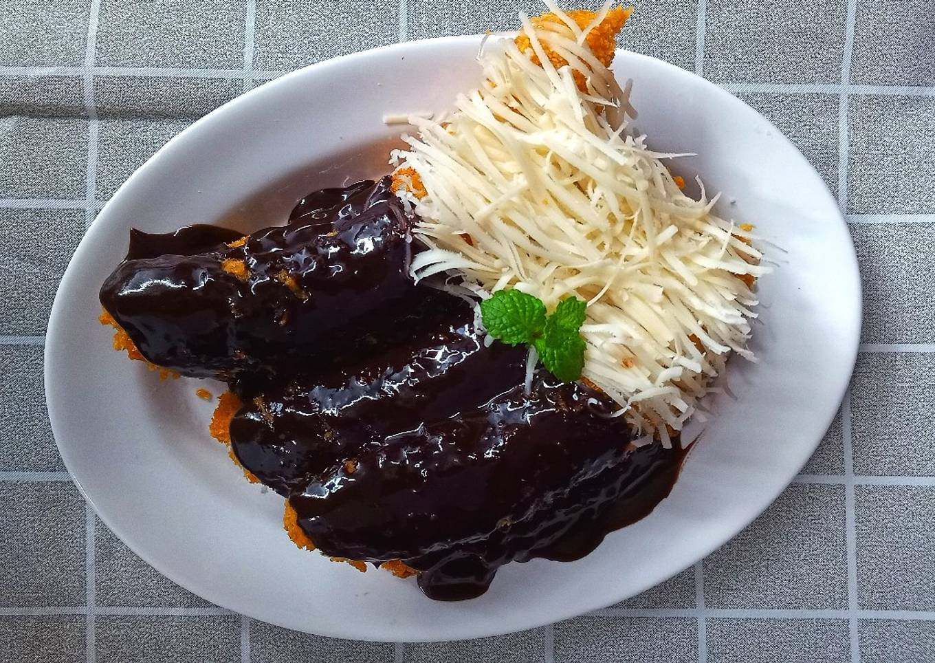 17. Pisang Pasir Coklat Keju