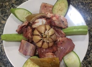 Hình của món Sườn bò tơ nướng Y.