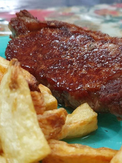 Una foto de Bife de chorizo a la plancheta