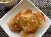 A picture of dumpling sauce