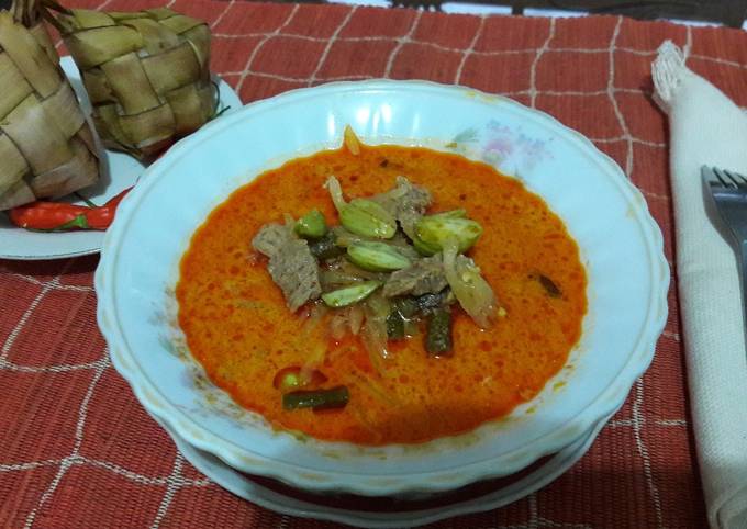 Resep Sayur daging sapi sambel godok🐮🎋#kitaberbagi Anti Gagal