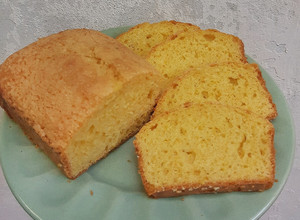 Una foto de Único budín de cáscaras de naranja