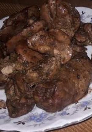 صورة لوصفة كبده الفراخ