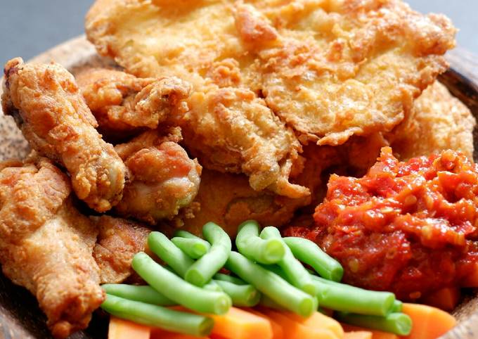 Resep Telur Geprek Krispy oleh Novalina Nova - Cookpad