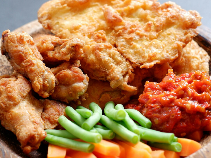 Resep Telur Geprek Krispy yang Enak Banget