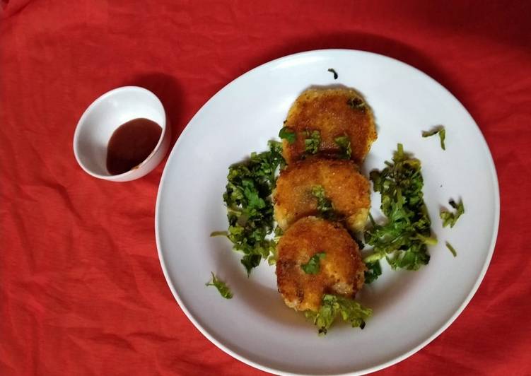 Recipe of Quick Paneer Cutlet