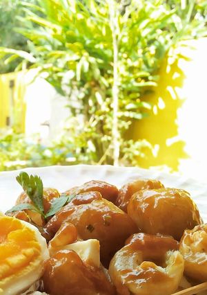 Foto resep Cilok Isi Daging Ayam & Telur Ayam