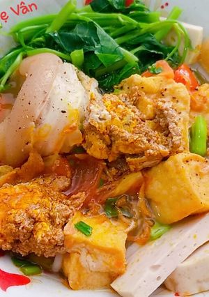 Hình của món Canh bún giò heo.