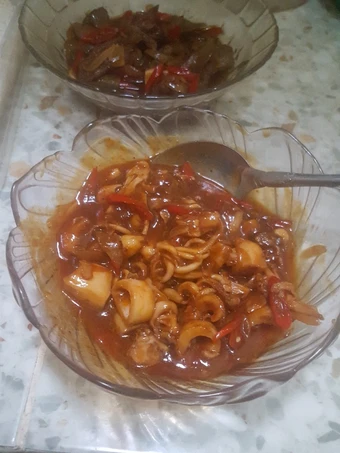 Langkah Mudah untuk Membuat Resep  Cumi asin asam manis yang Sempurna, Menggugah Selera