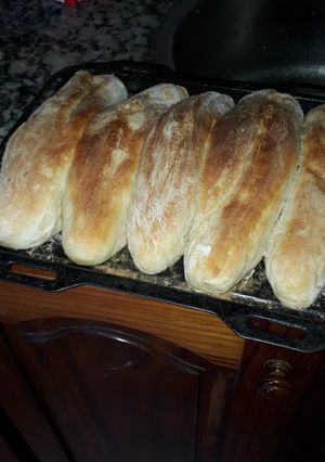 Una foto de Pan casero tipo flauta