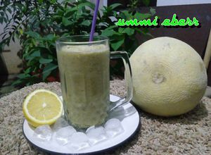 Foto resep Jus Melon Kurma Jeruk