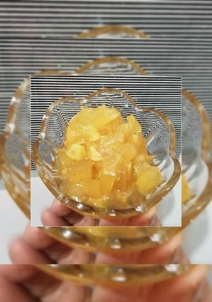 عکسی از دستور 🍏 مربای سیب 🍎
