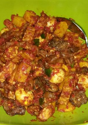Foto resep Sambal Goreng Campur