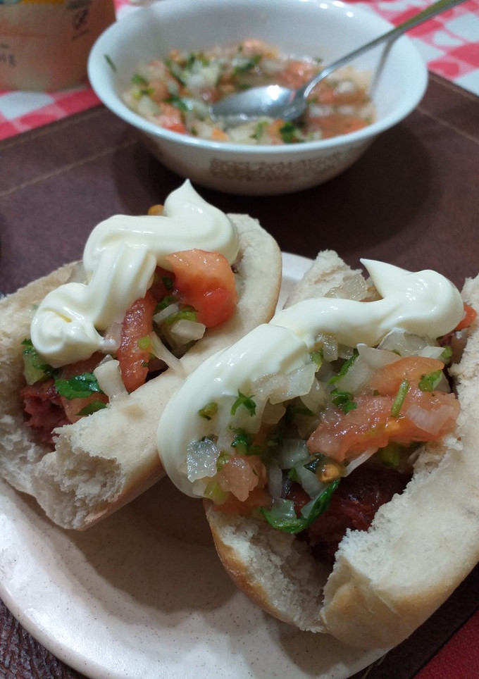 Una foto de Choripan