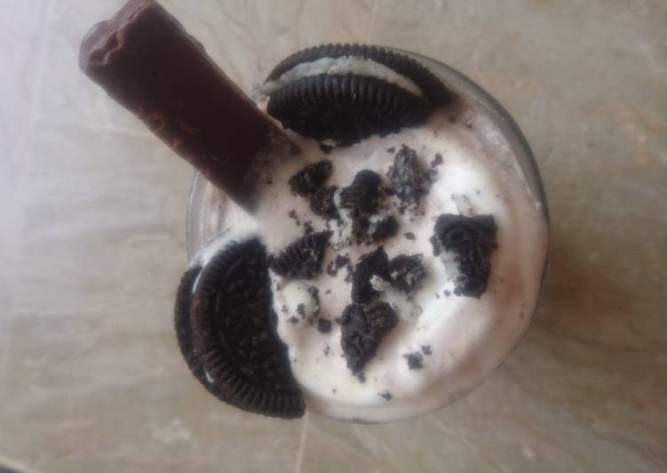 Easiest Way to Make Ultimate Oreo milkshake