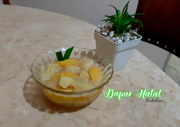 resep cara bikin Kolak Salak Pisang