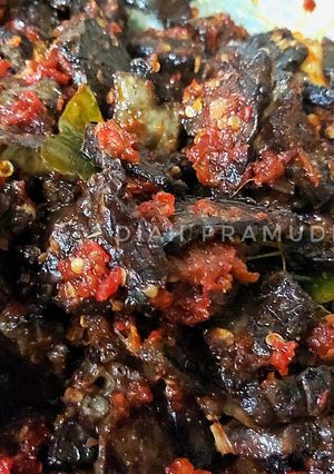 Foto resep Paru Rica Pedas Manis & Empuk
