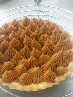 Una foto de Tarta de dulce de leche
