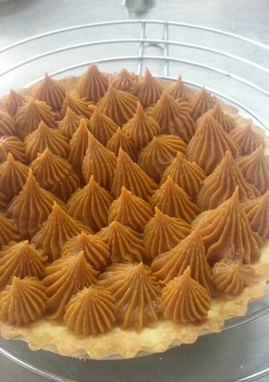 Una foto de Tarta de dulce de leche