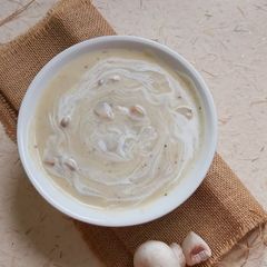 A picture of Cream of Mushroom Soup.
