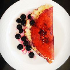 A picture of Mixed Berry Pancakes.