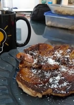 Una foto de Pancakes NutriFit #recetasentrespasos