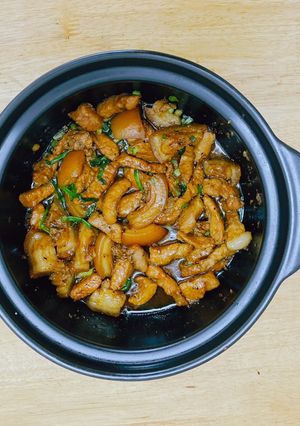 Hình của món Thịt heo kho tiêu.