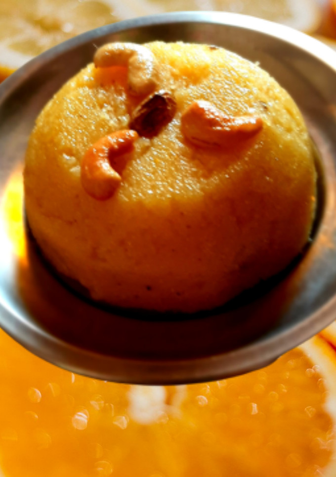 ஆரஞ்சு கேசரி செய்முறை முக்கிய புகைப்படம்