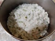 Gambar nasi tim bayam