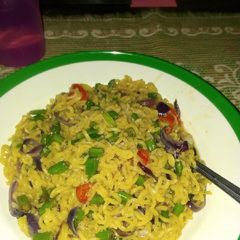A picture of Noodles with greens.