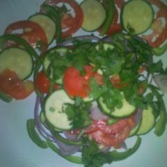 A picture of Vegetable salad.