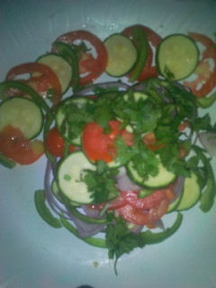 A picture of Vegetable salad.