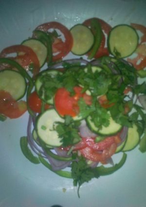 A picture of Vegetable salad.
