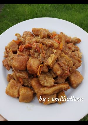 Foto resep Cah Tahu Tempe Jamur Saus Tiram