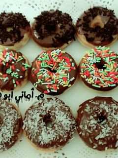 صورة لوصفة دوناتس النوتيلا 😍😍