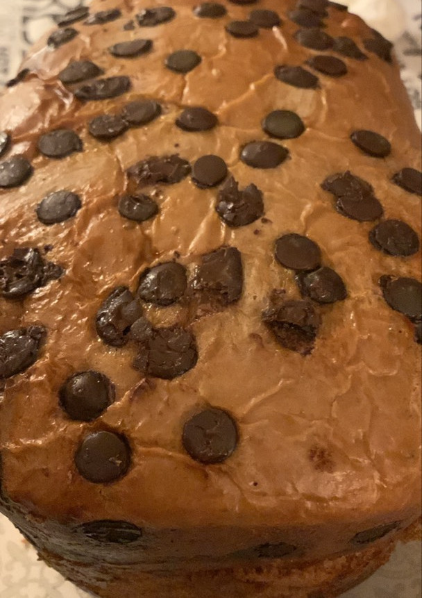 Una foto de Pan con pepitas de chocolate