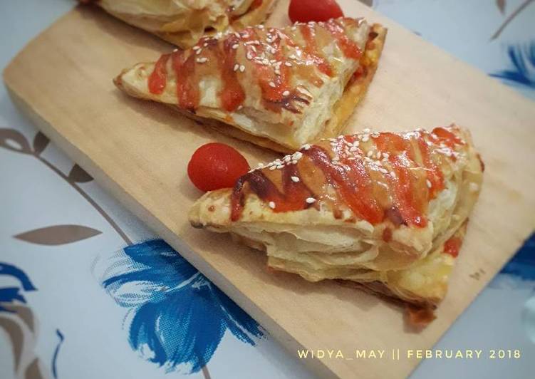 Cara mudah Menyiapkan Tuna Puff, Lezat Sekali