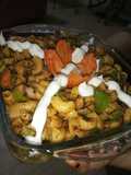 Chinese vegis pasta