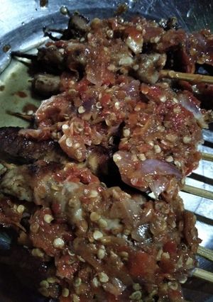 Foto resep Sate ikan tuna dabu dabu bakar