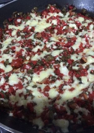 Una foto de Nopalitos con chorizo