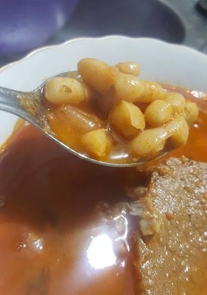 صورة لوصفة لوبيا حارة